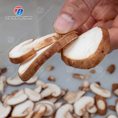 Mushroom slicer Shiitake mushrooms Cutting processing production Machine
