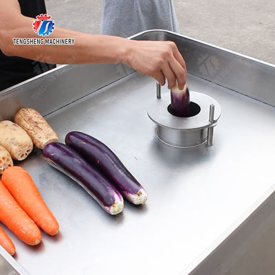 chieh-qua Carrot radish Taro Sweet potato Yam cucumber towel gourd balsam pear winter melon chili corn eggplant processing production Fruit and vegetable splitting machine Industrial Commercial