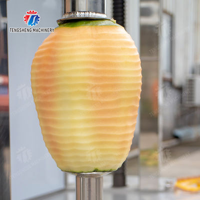 papaya chieh-qua pumpkin wax gourd pineapple Vertical single knife peeling machine watermelon Hami Melon Peeling polishing