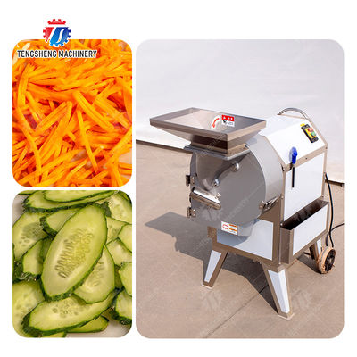 300KG/H Electric Vegetable Processing Machine Multi - Functional Fruit Cutting