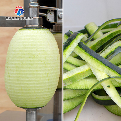 0.75KW 380V Multifunctional cantaloupe and wax gourd peeler Peeling and flapping machine