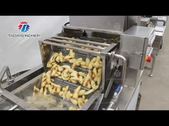 Fruit Bubble High Pressure Spray Washing Machine 1500KG/H