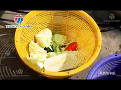 Metal Fruit And Vegetable Halving Machine Electric Powered